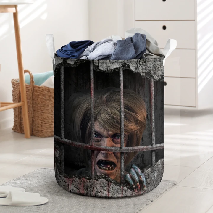 Karen Halloween Laundry Basket #Halloween