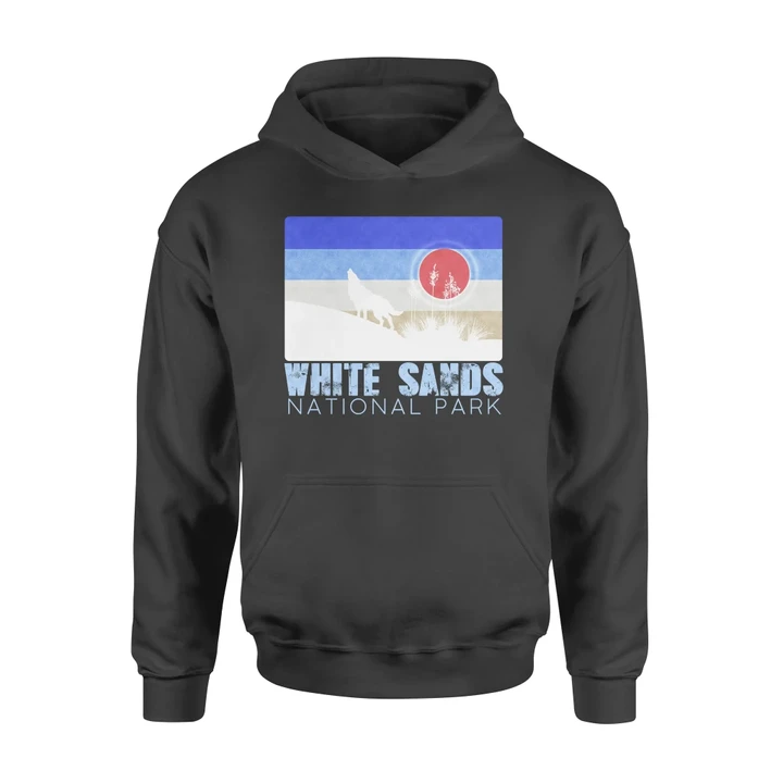 White Sands National Park Hoodie Wolf #Camping