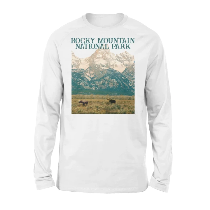Rocky Mountain National Park Long Sleeve Moose And Big Meadows #Camping
