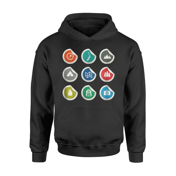 Camping Scouts Gifts Hoodie