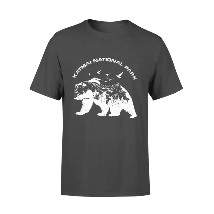 Katmai National Park T-Shirt Alaska Bear #Camping