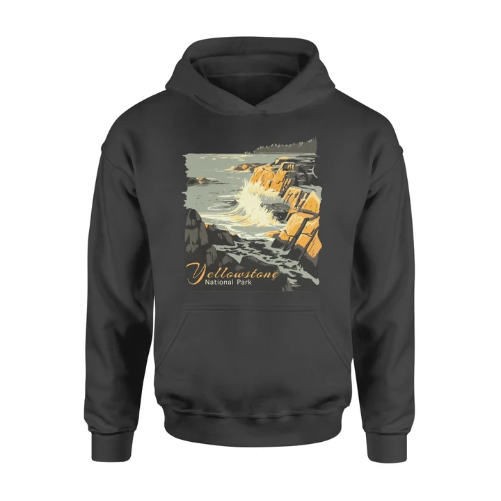 Yellowstone National Park Hoodie Vintage #Camping