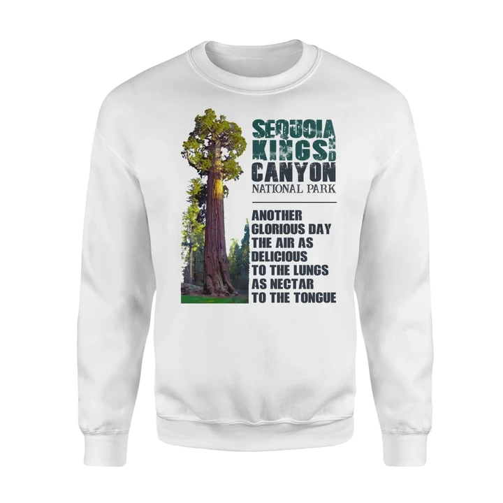 Sequoia And Kings Canyon National Park Sweatshirt #Camping