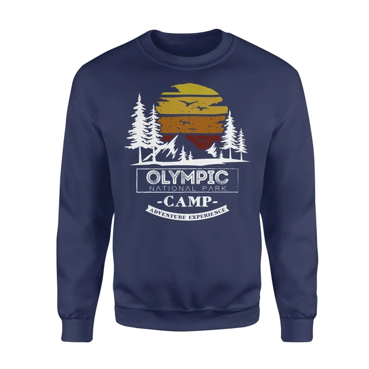 Olympic National Park Camping Sweatshirt Camp Adventure Experience #Camping