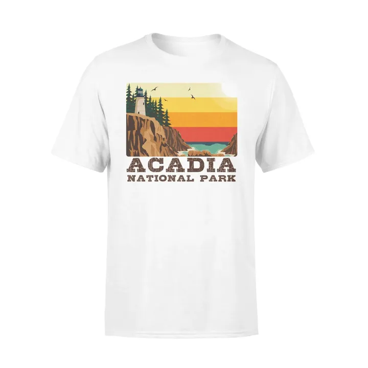 Acadia National Park T-Shirt Retro #Camping