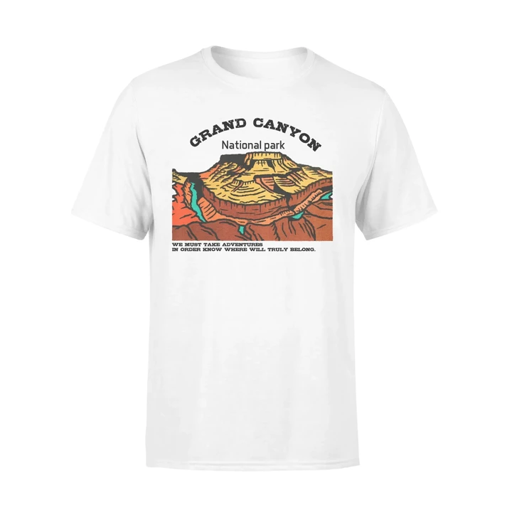 Grand Canyon National Park T-Shirt We Must Take Adventures #Camping