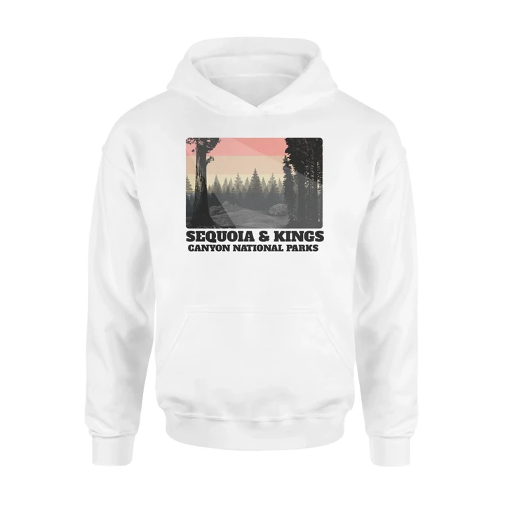 Sequoia & Kings Canyon National Parks Hoodie Retro #Camping