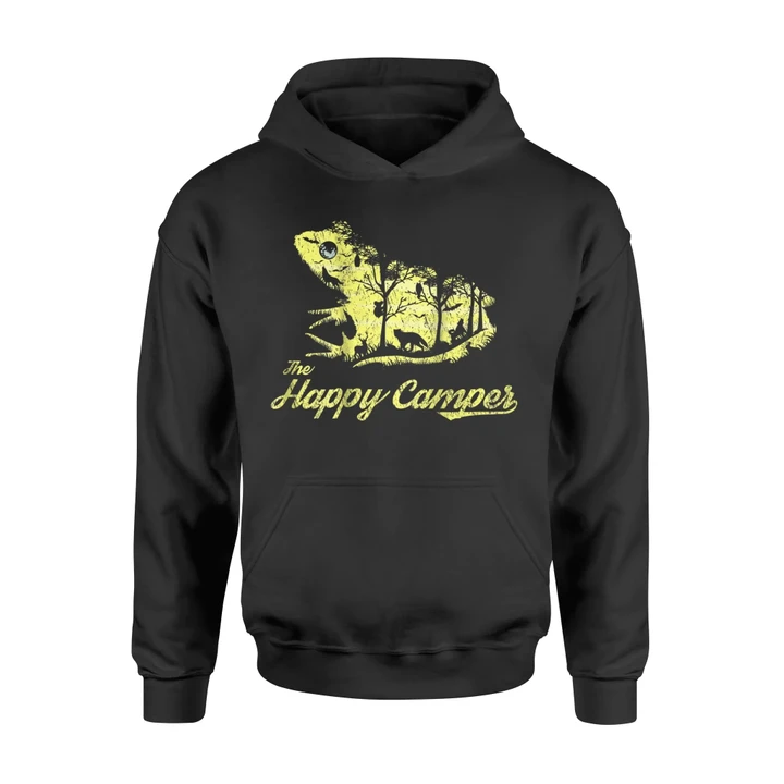 Awesome Camping Outdoors Life Gift For Frog Fanatics Hoodie