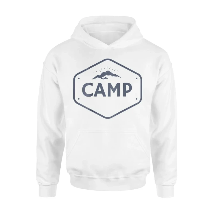 Camping Mountains Camp Hoodie