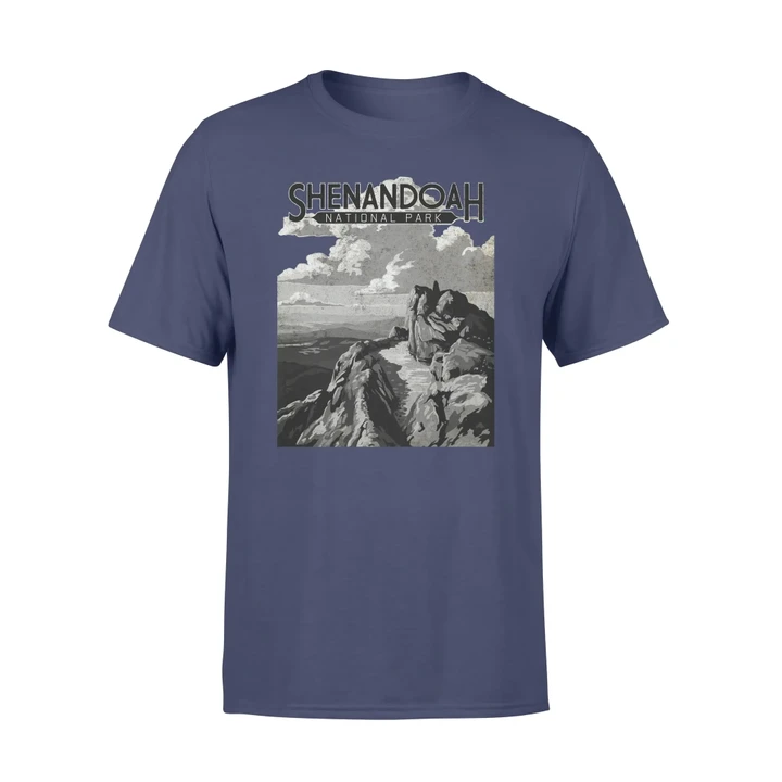 Shenandoah National Park T-Shirt B&W Style #Camping