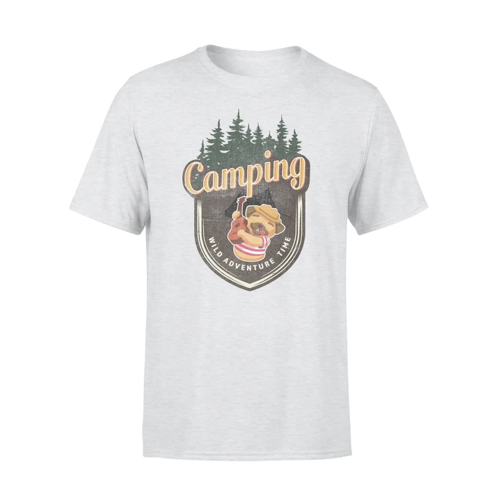 Camping T-Shirt Wild Adventure Time With Pet