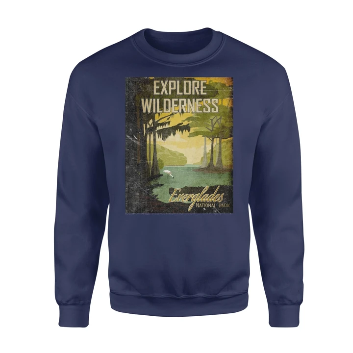 Everglades National Park Sweatshirt Explore Wilderness #Camping