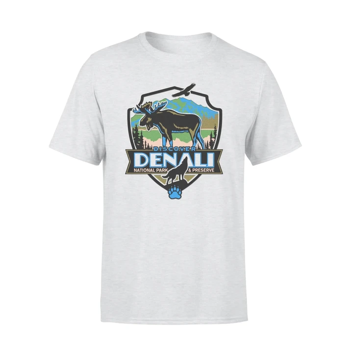 Discover Denali National Park & Preserve T-Shirt #Camping