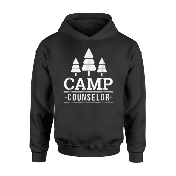 Camp Counselor For Men Women Kids Camping Staff Hoodie