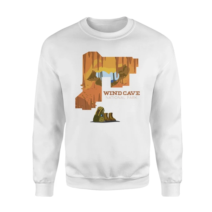 Wind Cave National Park Sweatshirt #Camping