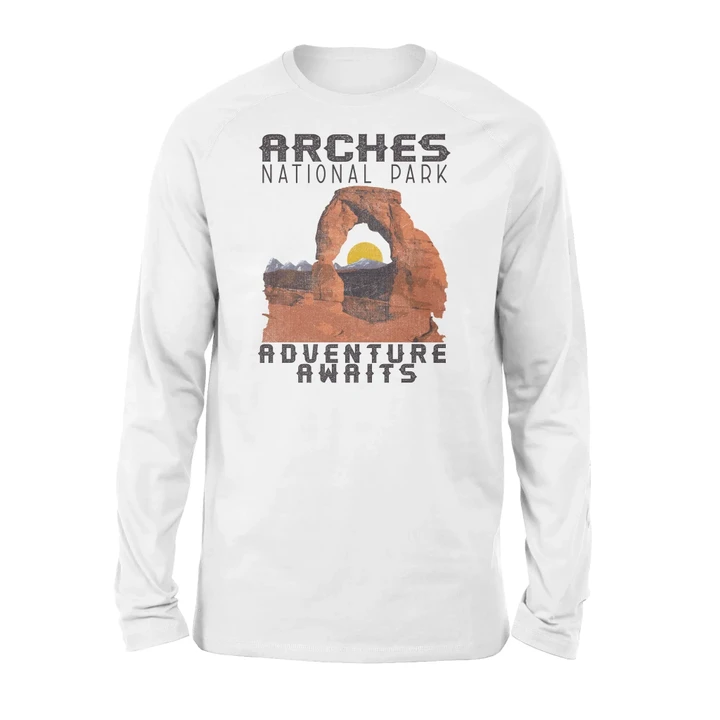 Arches National Park Long Sleeve Adventure Awaits #Camping