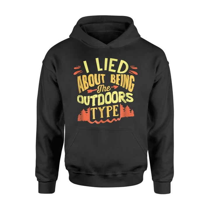 Camping For The Glamping Lifestyle Hoodie