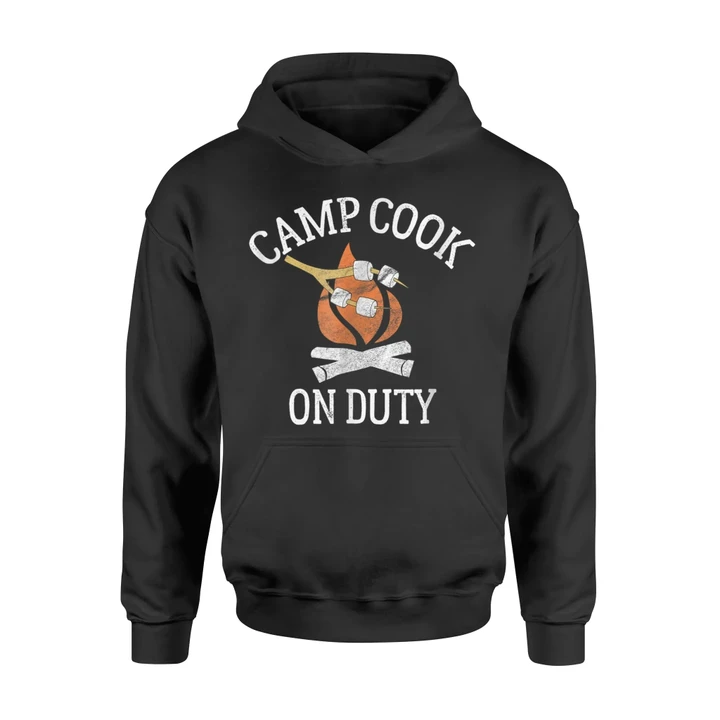 Camp Cook Funny Camping Campfire Hoodie