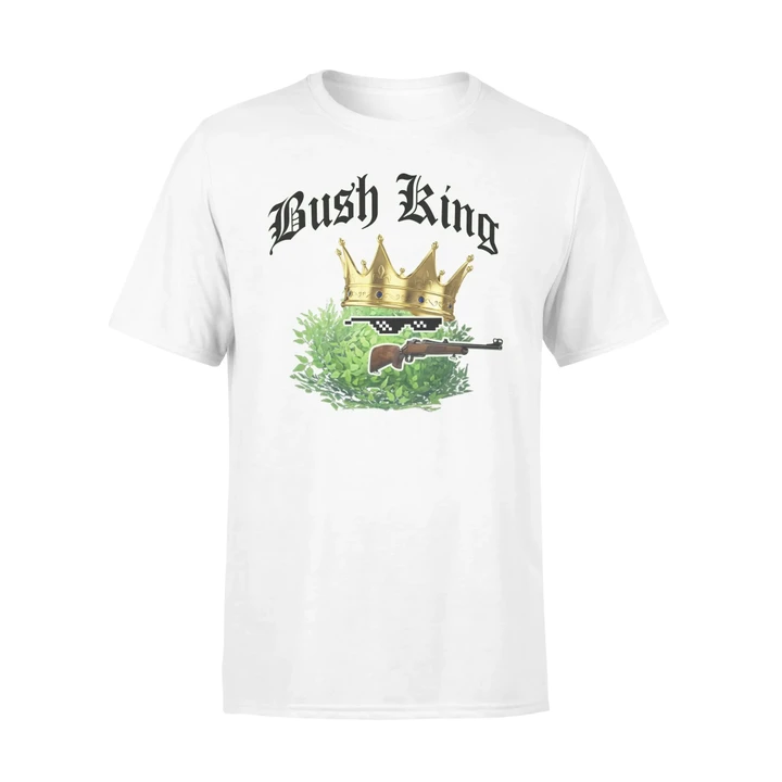 Bush Life Gamer Funny King Camper T Shirt
