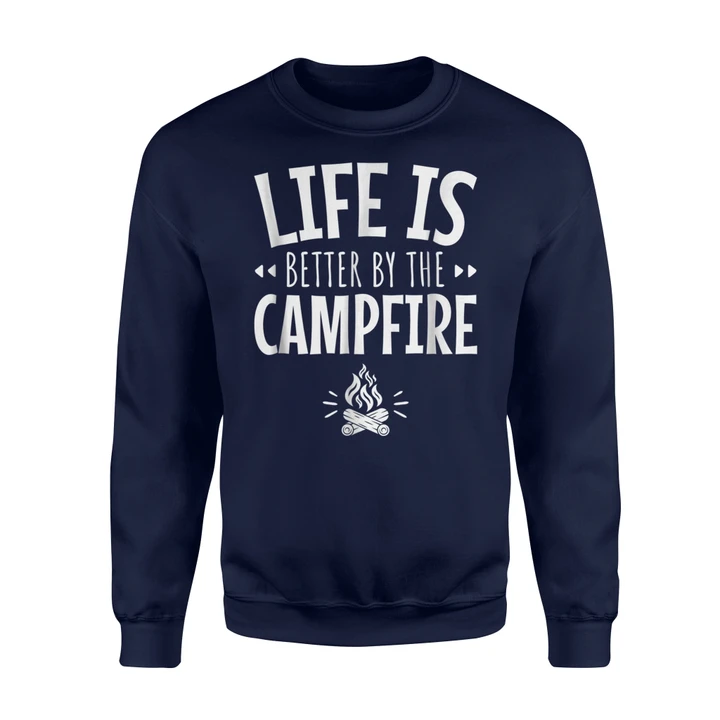 Camping Campfire Camp Fathers Day Gift Sweatshirt