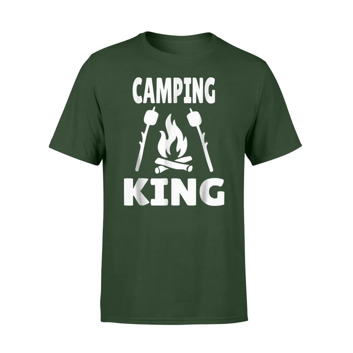 Camping King Funny Outdoor Camper Party Camp Gift  T Shirt