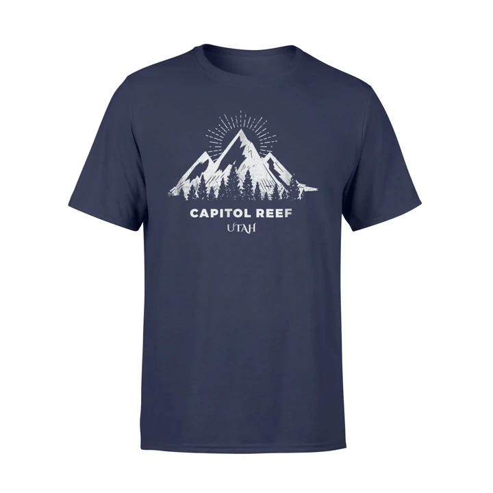 Capitol Reef National Park Camping Tree Utah T Shirt