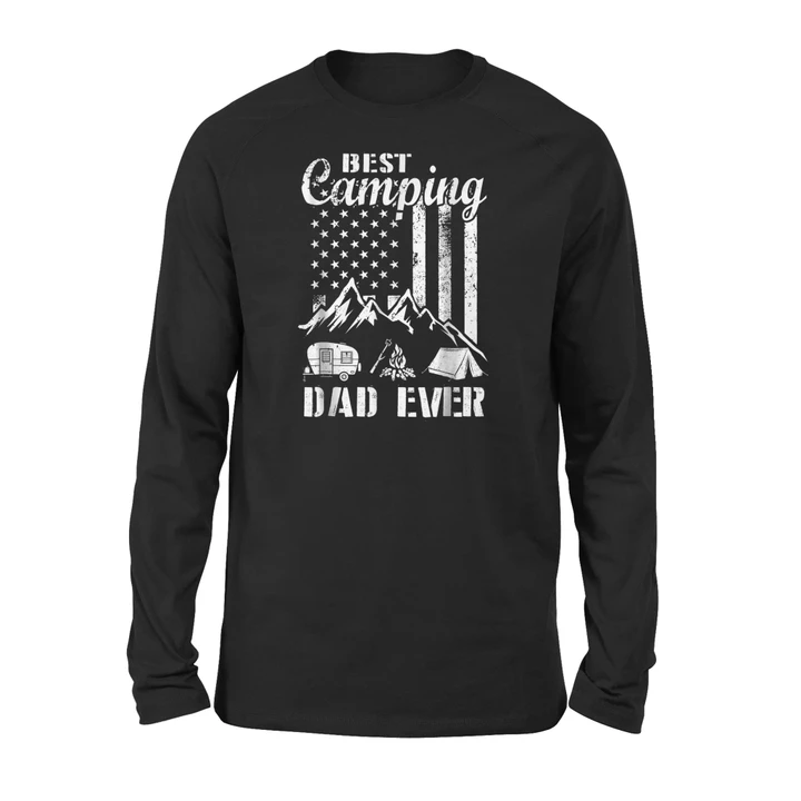 Best Camping Dad Ever Long Sleeve T-Shirt