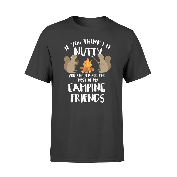 If You Think I'm Nutty You Should See My Camping Friends T Shirt