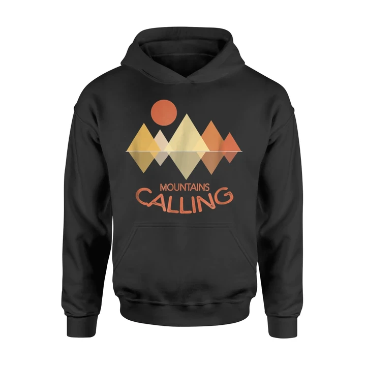 Camping Hiking Holiday Mountains Sun Gift Idea Hoodie