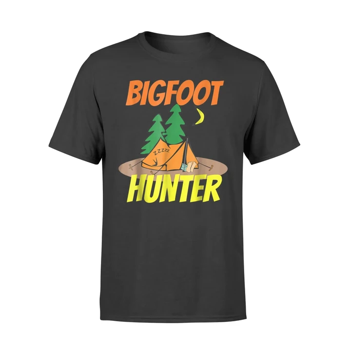BigFoot Hunter Funny Camping T Shirt