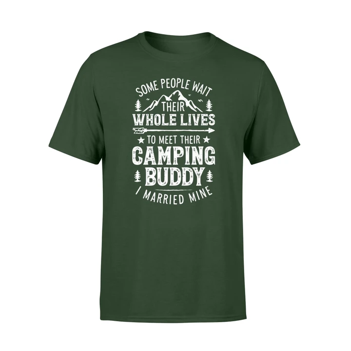 Camping Buddy Married Mine  T Shirt