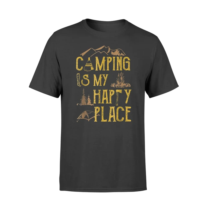 Camping Camping Is My Happy Place T Shirt