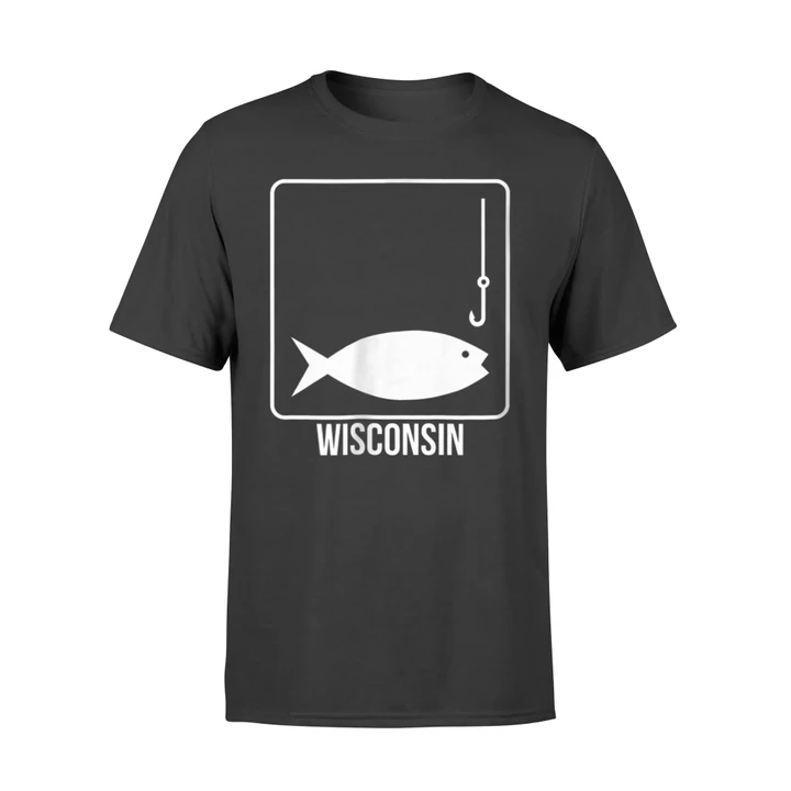 Fish Wisconsin Fishing Camping T Shirt