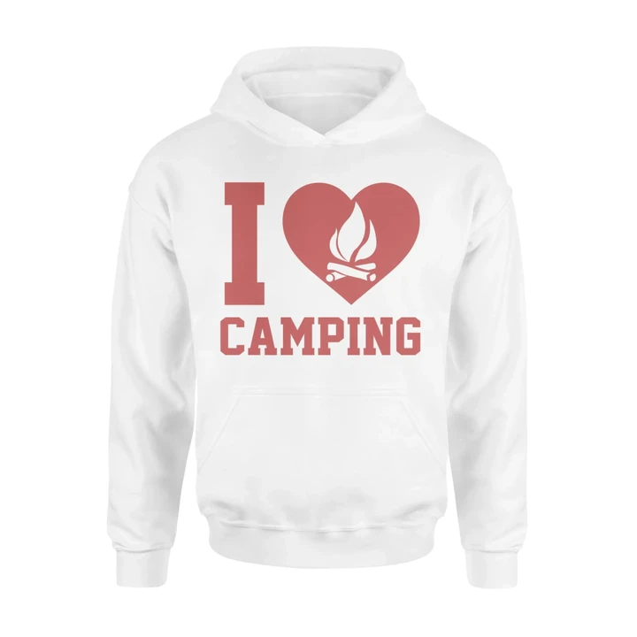 I Love Camping Men Women Teens Hoodie