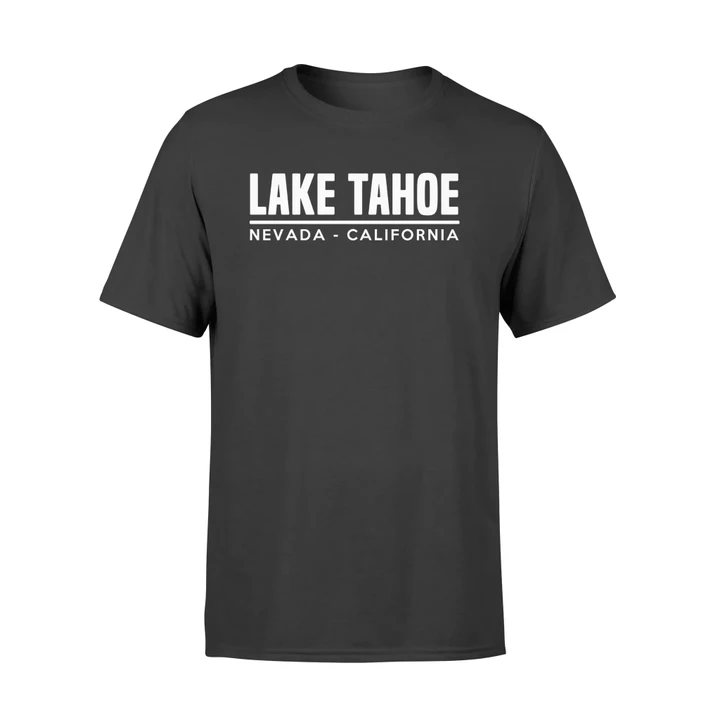 Lake Tahoe Nevada California Fishing Boating Camping T Shirt