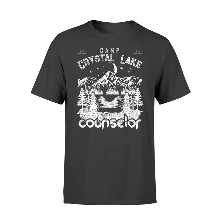 Camp Camping Crystal Lake Counselor T Shirt