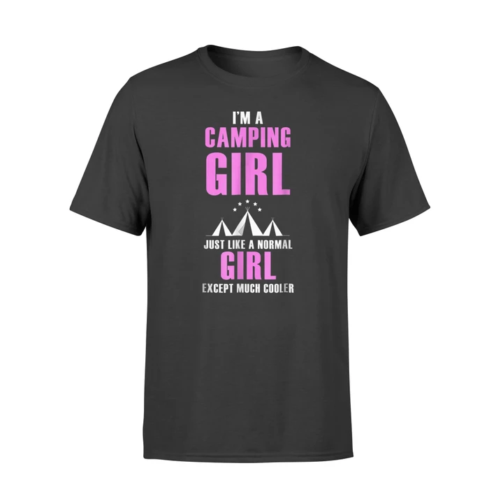 I'm A Cool Camping Girl Funny T Shirt