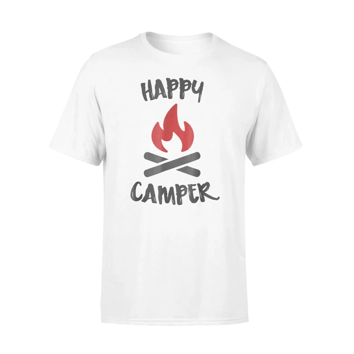 Happy Camper Tee For Men , Women , Boy , Girls And Kids T Shirt