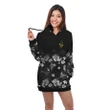 (Alo) Wallis and Futuna Hoodie Dress Special Hibiscus A7