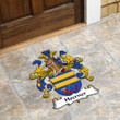 AmericansPower Germany Doormat - Hoerner German Family Crest Custom Shape Rubber Doormat A7 | AmericansPower