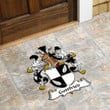 AmericansPower Germany Doormat - Gottfried German Family Crest Custom Shape Rubber Doormat A7 | AmericansPower