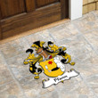 AmericansPower Germany Doormat - Pfann German Family Crest Custom Shape Rubber Doormat A7 | AmericansPower
