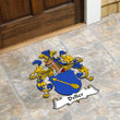 AmericansPower Germany Doormat - Deller German Family Crest Custom Shape Rubber Doormat A7 | AmericansPower