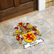 AmericansPower Germany Doormat - Kuner German Family Crest Custom Shape Rubber Doormat A7 | AmericansPower