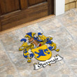 AmericansPower Germany Doormat - Obermair German Family Crest Custom Shape Rubber Doormat A7 | AmericansPower