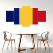 AmericansPower Canvas Wall Art - Flag of Romania Car Seat Covers A7 | AmericansPower