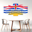 AmericansPower Canvas Wall Art - Canada Flag Of British Columbia Car Seat Covers A7 | AmericansPower