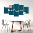 AmericansPower Canvas Wall Art - Flag Of New Mexico (1912 - 1925) Car Seat Covers A7 | AmericansPower