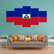 AmericansPower Canvas Wall Art - Flag of Haiti Car Seat Covers A7