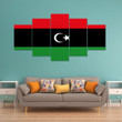 AmericansPower Canvas Wall Art - Flag of Libya Car Seat Covers A7